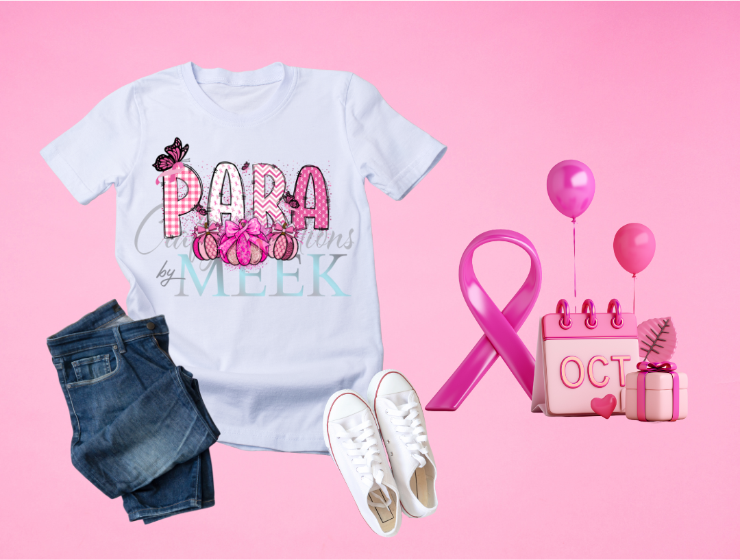 Para Professional T-Shirt Bundle | Autumn, Halloween & Breast Cancer Awareness