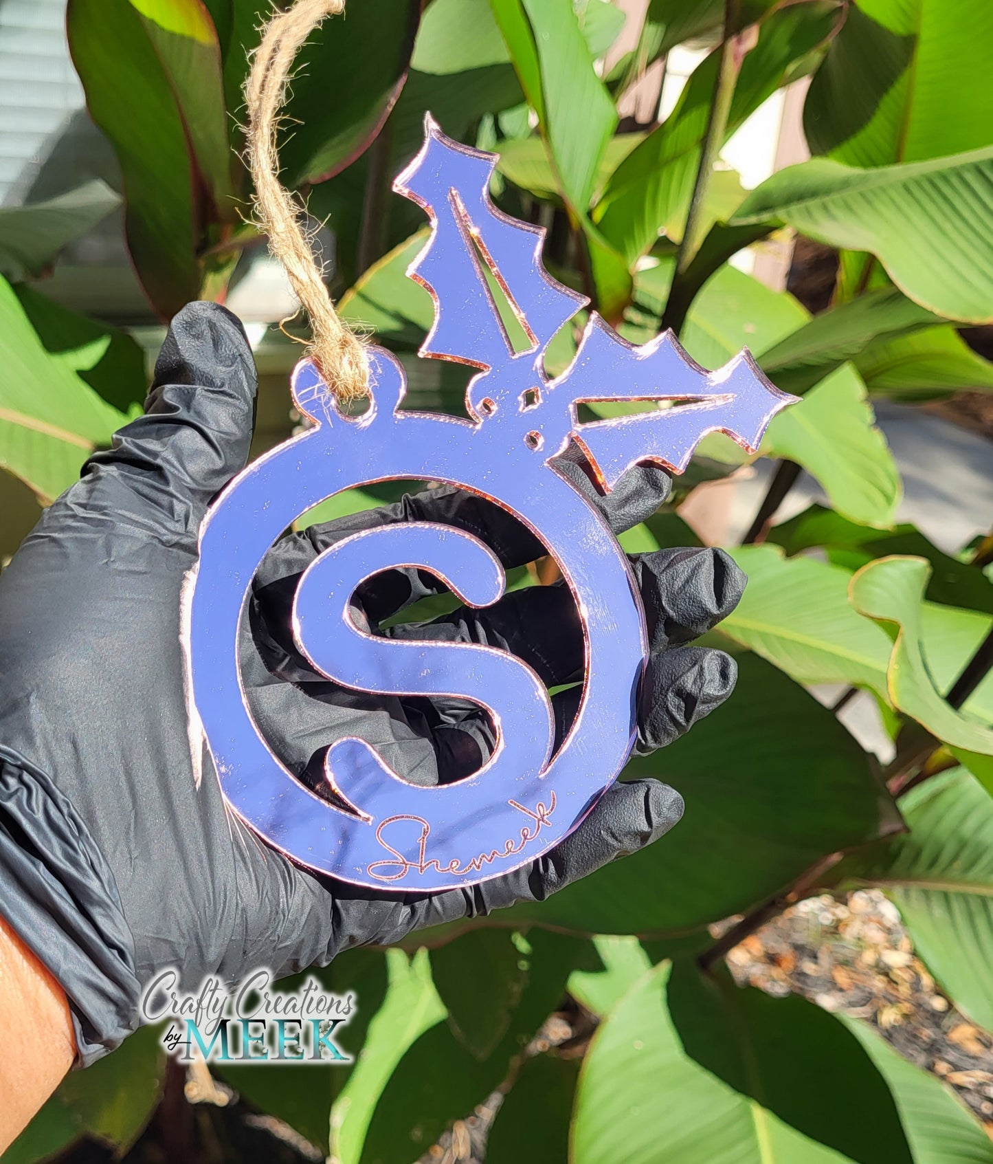 Letter Initial Ornament