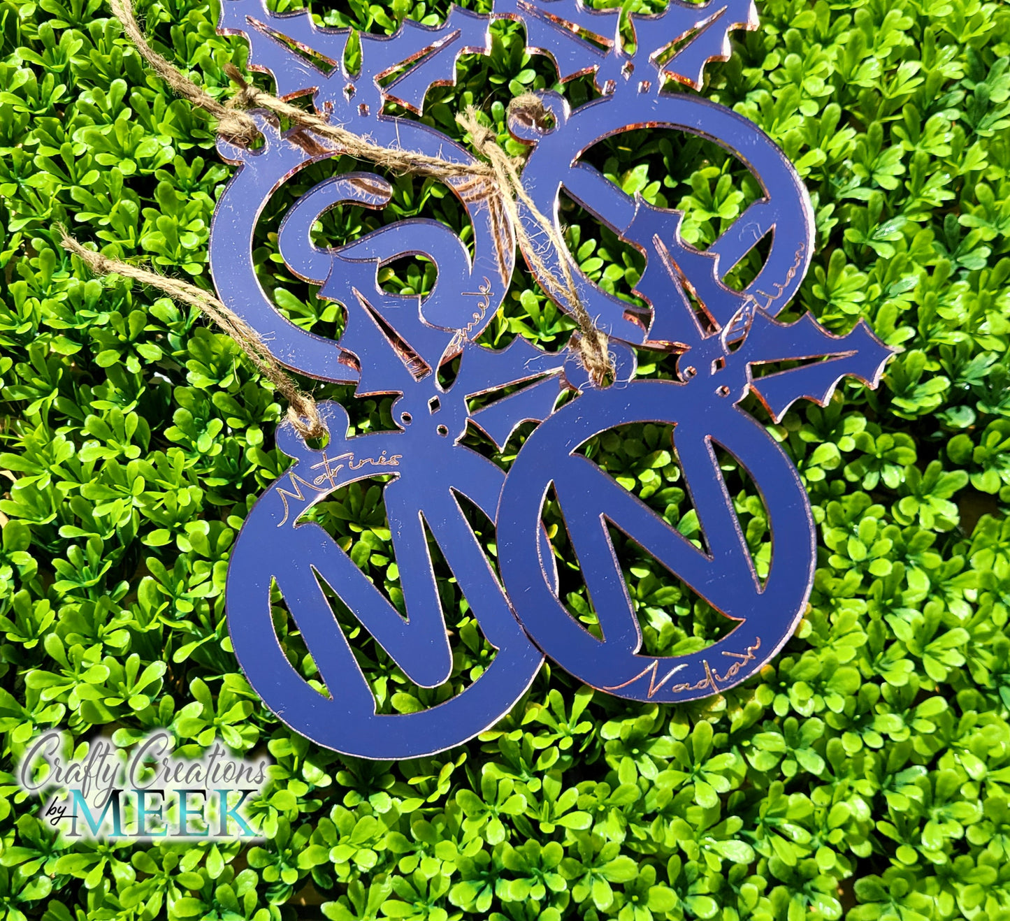 Letter Initial Ornament
