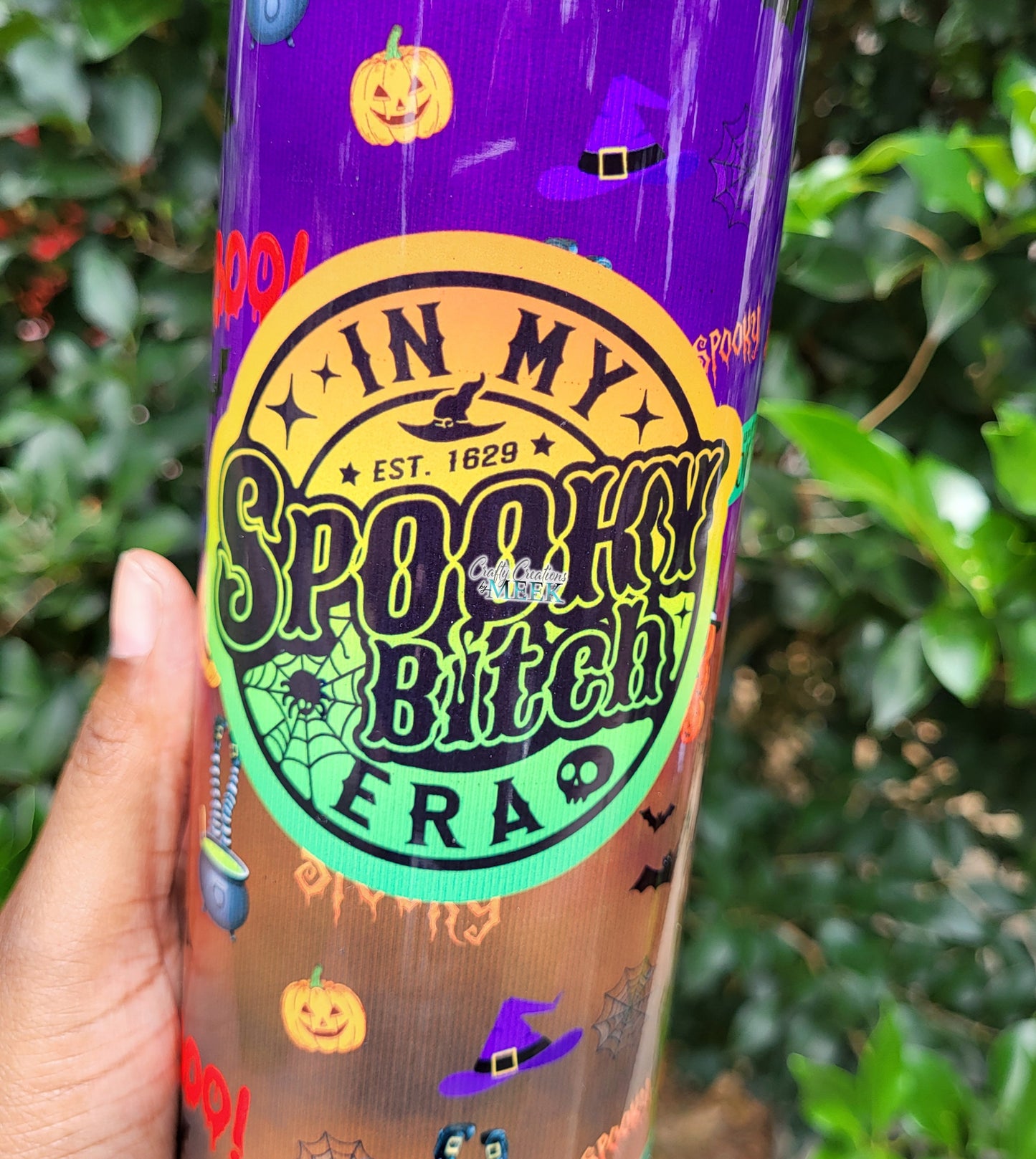 In My Spooky B!tch Era" Sublimation Tumbler - 20 oz Halloween Tumbler