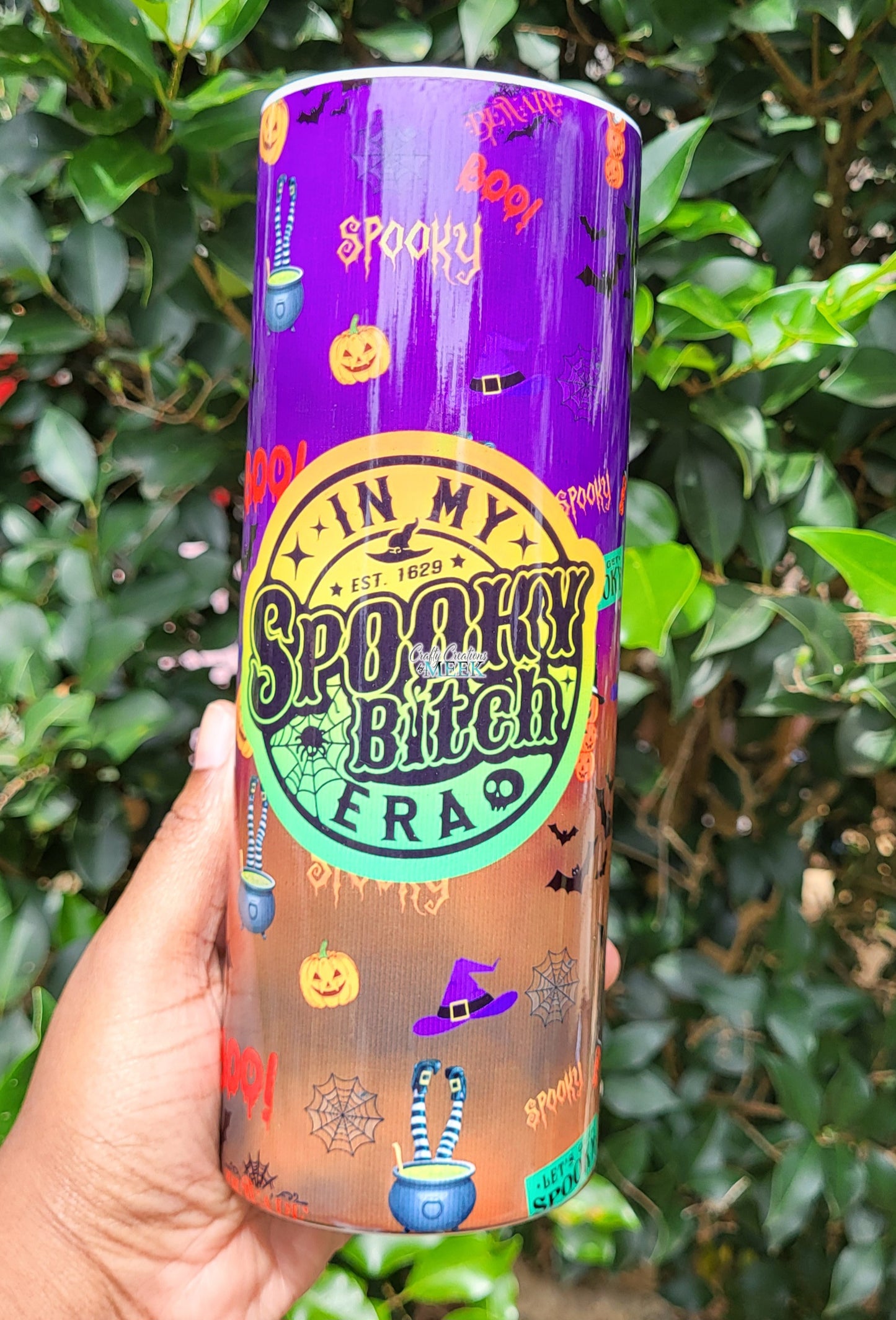 In My Spooky B!tch Era" Sublimation Tumbler - 20 oz Halloween Tumbler