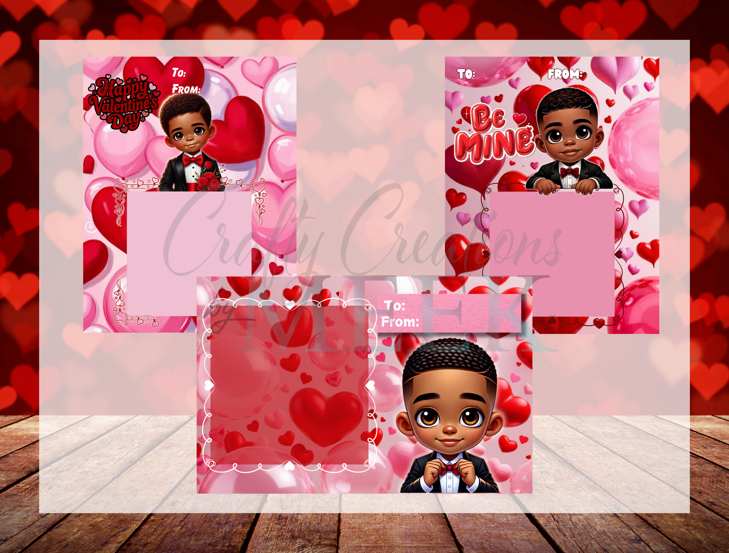 Jumbo Valentine’s Cards for African American Kids | Diverse Children's Valentine's Gifts