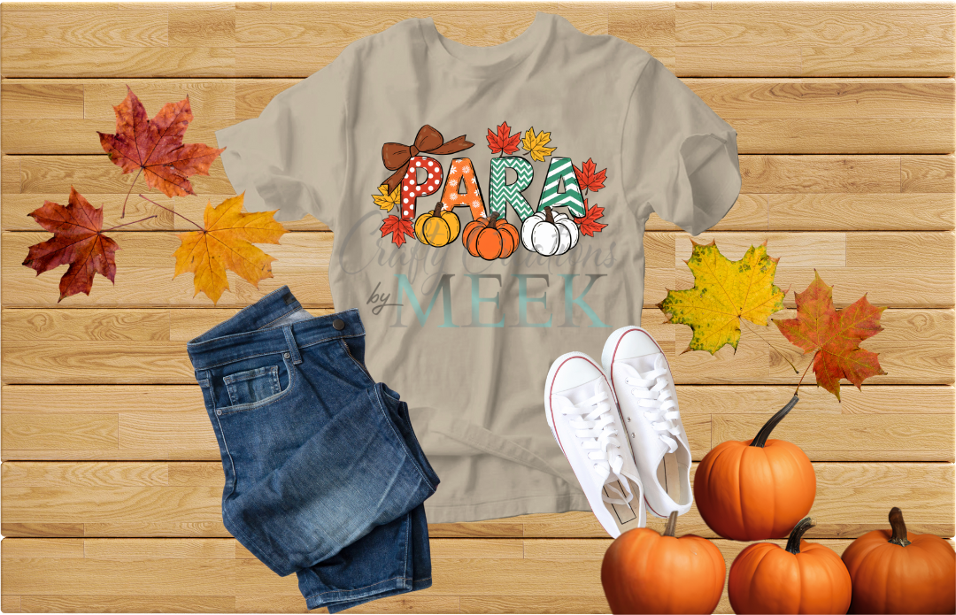 Para Professional T-Shirt Bundle | Autumn, Halloween & Breast Cancer Awareness
