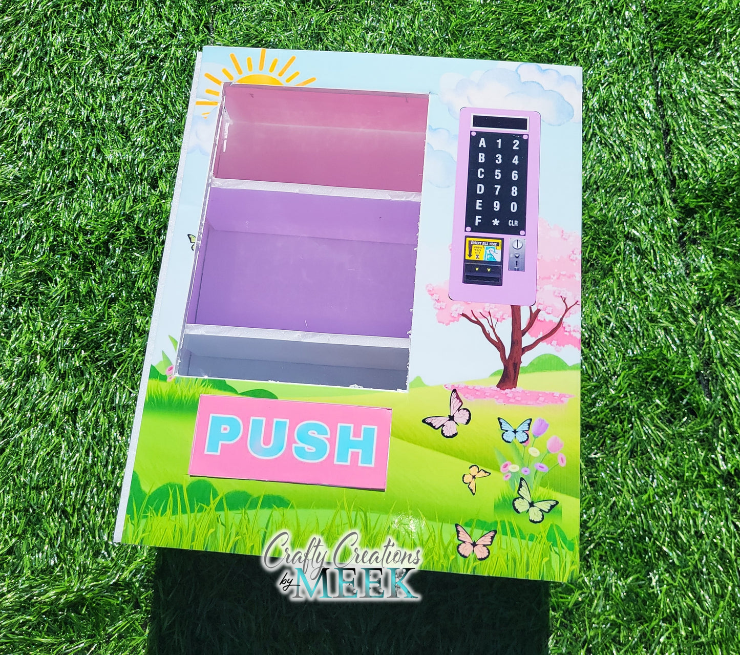 Custom Easter Foam Board Vending Machine – Personalized Easter Display