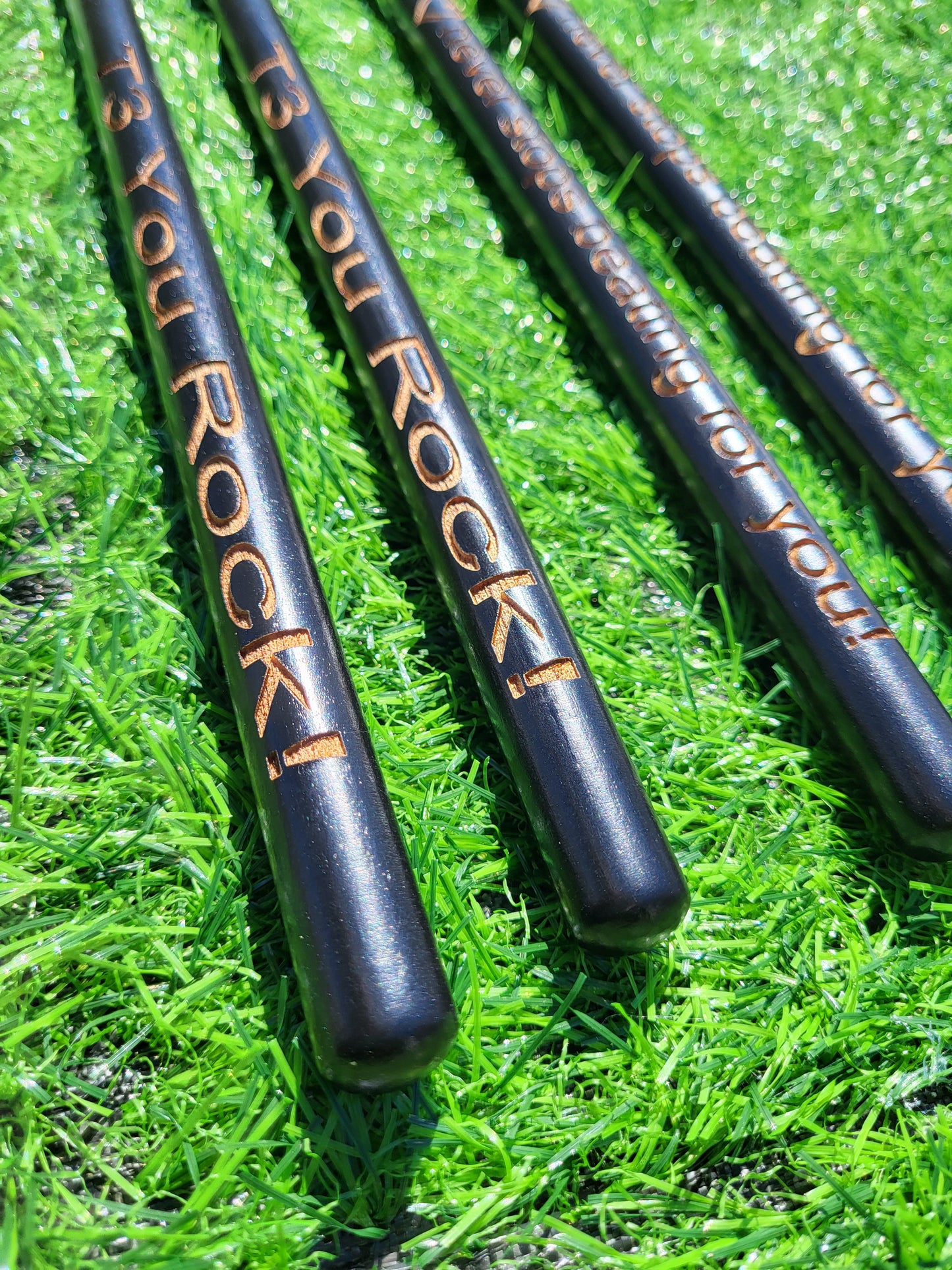 Custom Laser Engraved Drumsticks – Personalized Gift for Drummers & Musicians