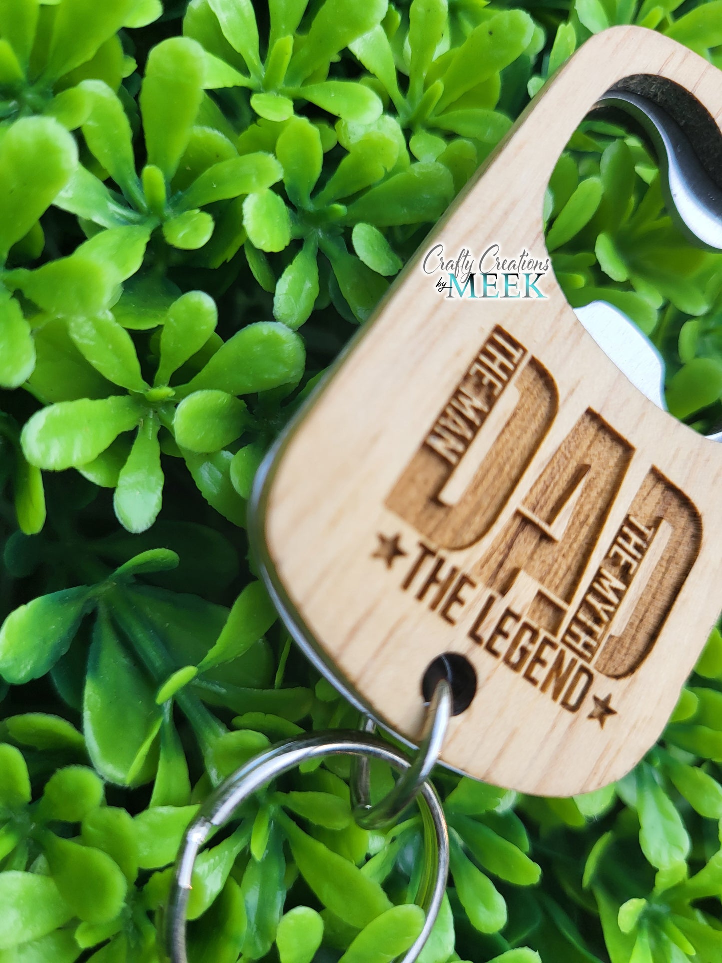 Custom Father’s Day Bottle Opener – Personalized Gift for Dad, Husband, Grandpa – Engraved Bar Tool for Him