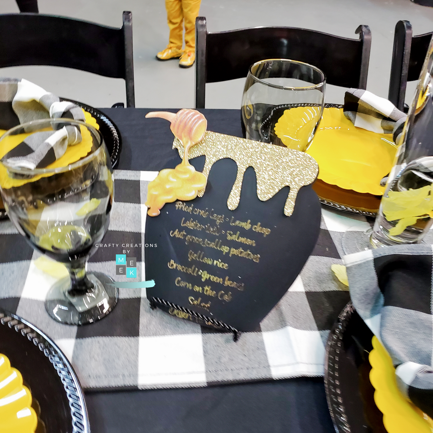 Custom Cardstock Menus