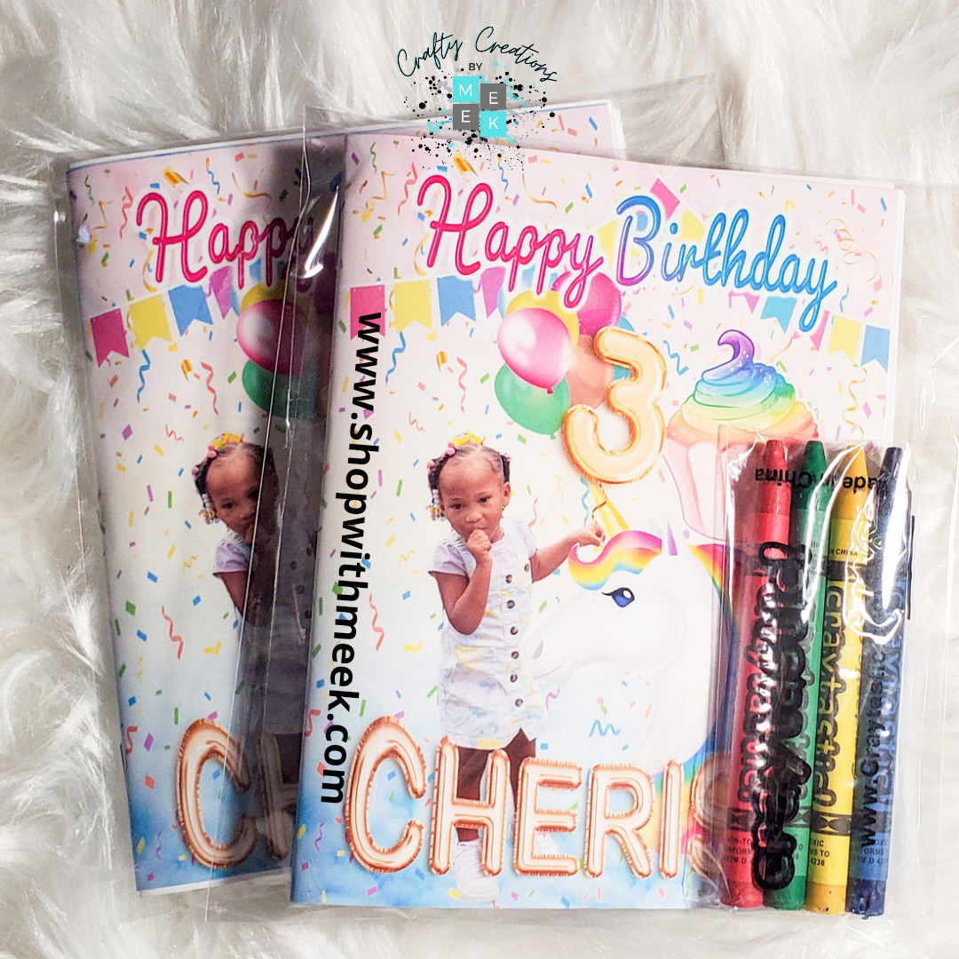 Custom Coloring Book