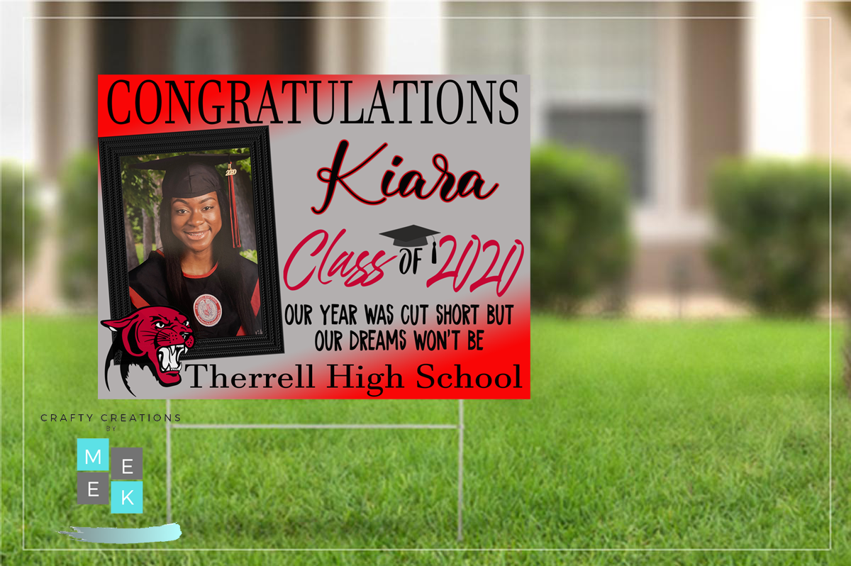 Graduation Yard Sign