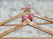 Load image into Gallery viewer, Personalized Wooden Hanger
