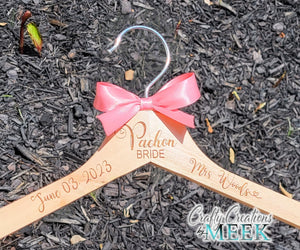 Personalized Wooden Hanger