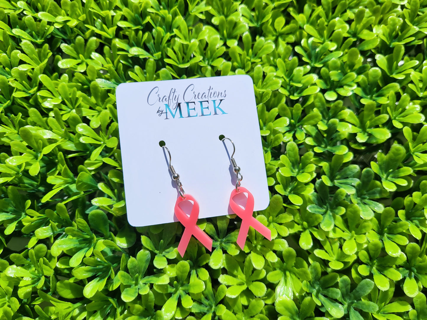 Breast Cancer Awareness Earring