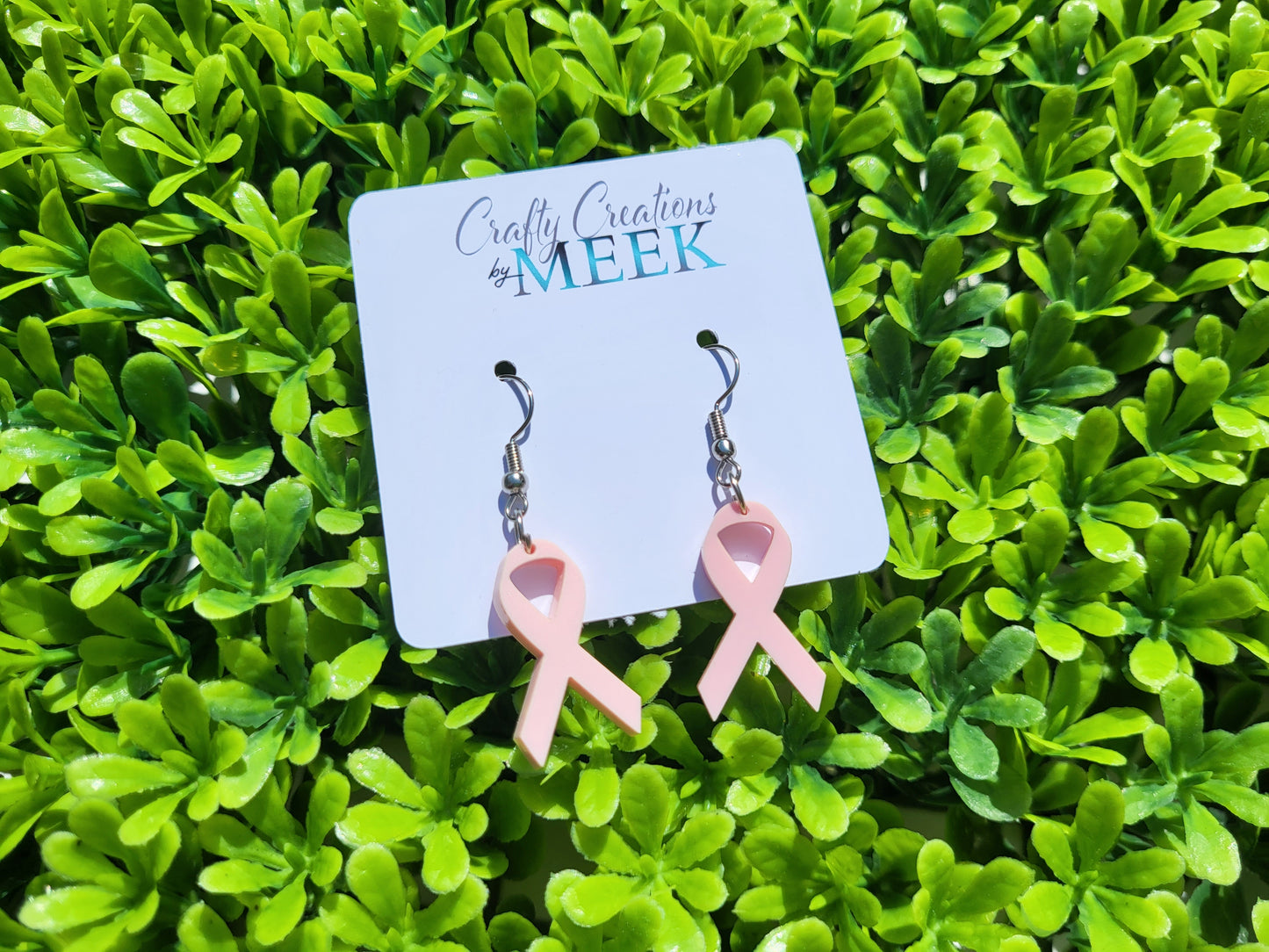 Breast Cancer Awareness Earring