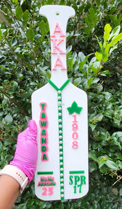 Acrylic 3D Layer  - Custom Greek Life Paddles (Sorority/Fraternity)