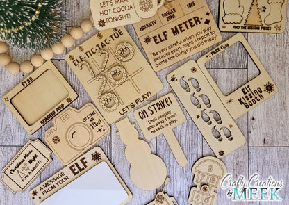 Christmas Elf Prop Activities Kit