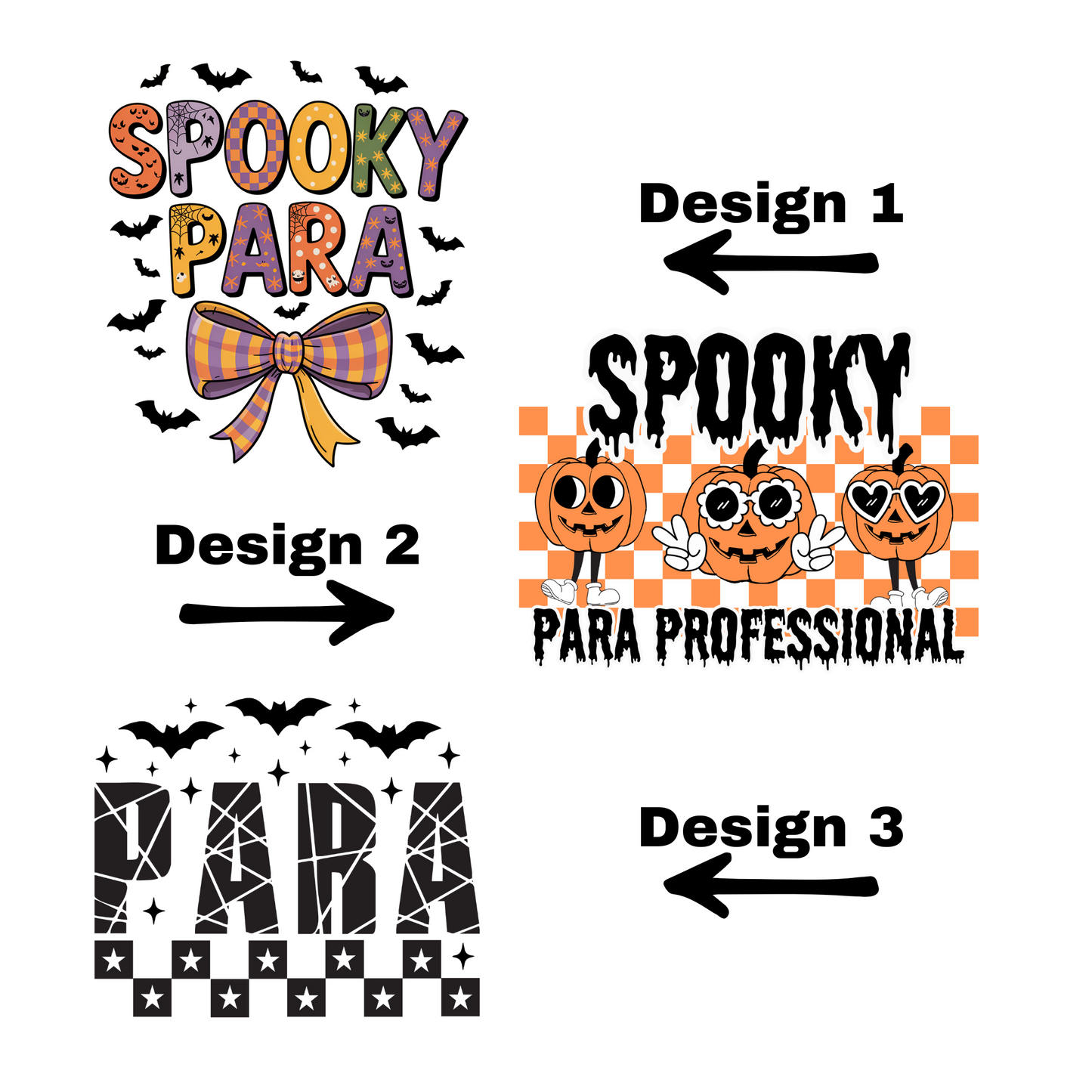 Para Professional T-Shirt Bundle | Autumn, Halloween & Breast Cancer Awareness