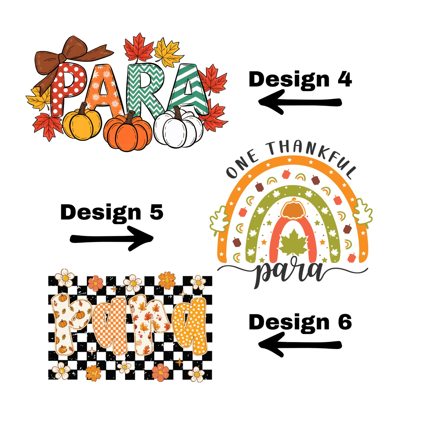 Para Professional T-Shirt Bundle | Autumn, Halloween & Breast Cancer Awareness