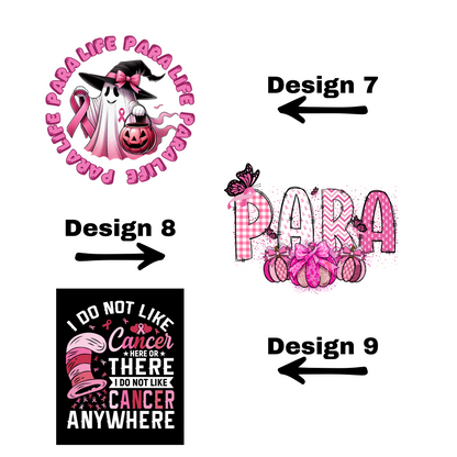 Para Professional T-Shirt Bundle | Autumn, Halloween & Breast Cancer Awareness