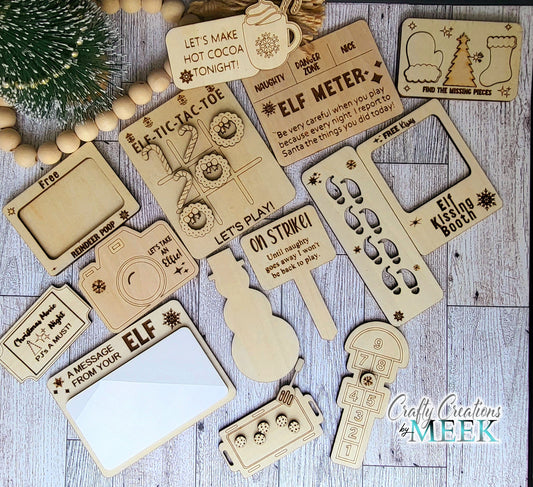 Christmas Elf Prop Activities Kit