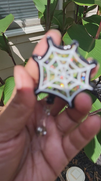 Spider Web Shaker Badge Reel