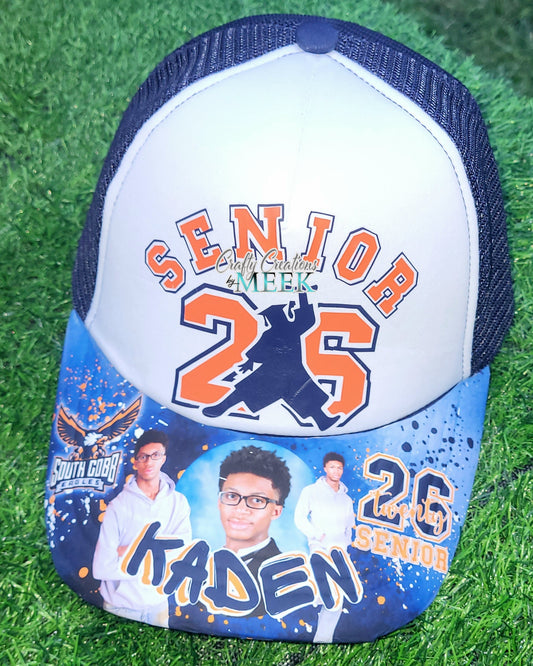 Custom Senior Trucker Hat - Personalized Graduation Cap for Class of 2026