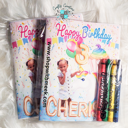 Custom Coloring Book