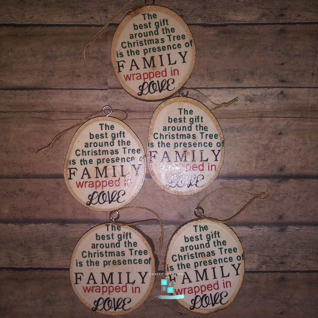 Wrapped in Love Ornaments